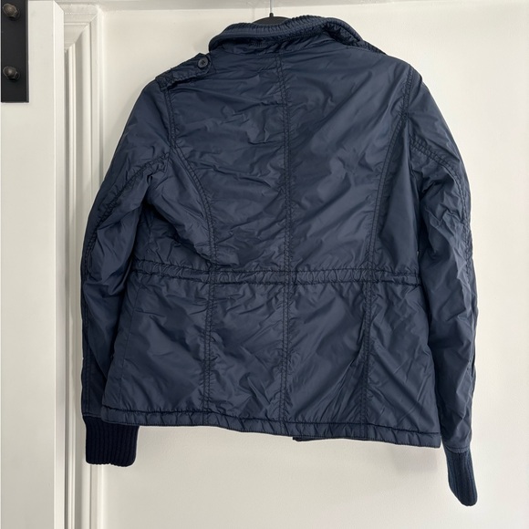 American Eagle Outfitters Navy Quilted Puffer Jacket - Picture 9 of 10